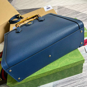 Gucci 678842 Diana medium tote bag Blue - Default Title - View 6