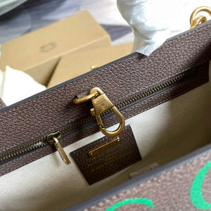 Gucci 680956 Exquisite Gucci Small Tote Bag Brown - Default Title - View 8