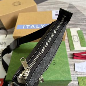 Gucci 681021 GG Supreme messenger bag Black - Default Title - View 7