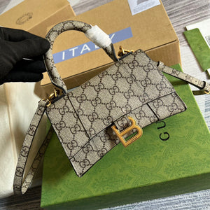 Gucci 681695 The Hacker Project Mini Hourglass bag Beige and ebony - Default Title - View 4