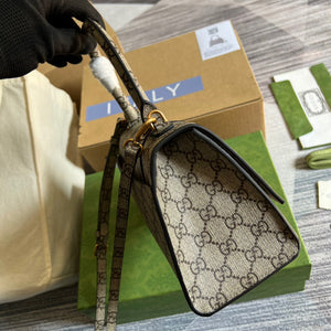 Gucci 681697 The Hacker Project Small Hourglass bag Beige and ebony - Default Title - View 3