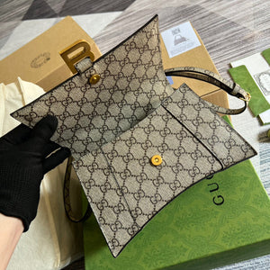 Gucci 681697 The Hacker Project Small Hourglass bag Beige and ebony - Default Title - View 8