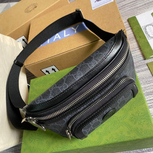 Gucci 682933 Belt bag with Interlocking G Black - Default Title - View 5