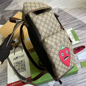 Gucci 690999 Gucci cat print skateboard backpack - Default Title - View 3