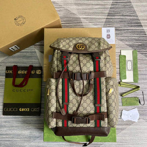 Gucci 690999 Webbing GG Skateboard Backpack - Default Title - View 1