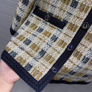 Gucci 691452 Women's Lurex Tweed Jacket G66853 - S - View 7