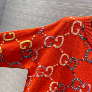 Gucci 692696 Women's Reversible GG wool jacquard cardigan G66855 - S - View 4