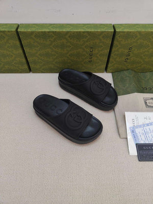 Gucci 692845 Women's Slide With Interlocking G G38255 - US 4=Euro 35 - View 3