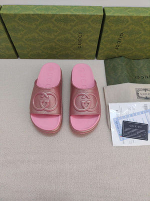 Gucci 692845 Women's Slide With Interlocking G G38262 - US 4=Euro 35 - View 1