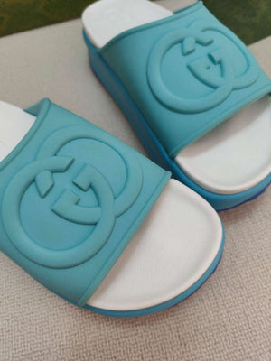 Gucci 692845 Women's Slide With Interlocking G G38264 - US 4=Euro 35 - View 6