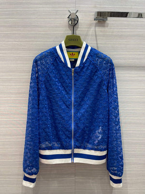 Gucci 693450 adidas x Gucci GG tulle Jacket for women - S - View 1