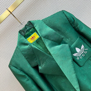 Gucci 693451 adidas x Gucci GG Jacket for women green - S - View 6
