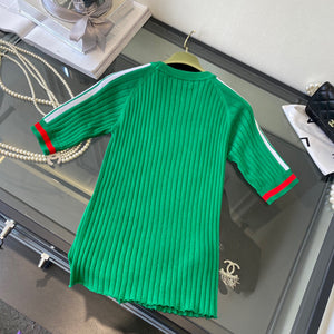Gucci 693638 adidas x Gucci cropped T-shirt for women green - S - View 6