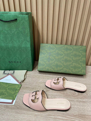 Gucci 694451 Women's Interlocking G cut-out slide sandal G66757 - 34 - View 5