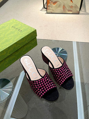 Gucci 695202 Women's Double G Slide Sandal G56244 - 35 - View 6