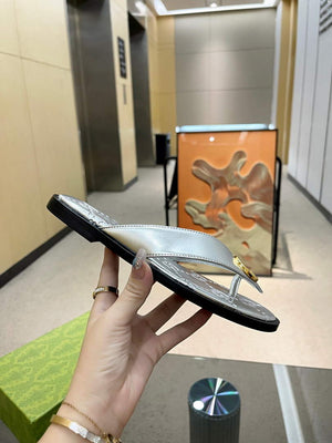 Gucci 695203 Men Women's Flip Flops Sandal G56250 - 35 - View 3