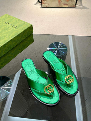 Gucci 695203 Men Women's Flip Flops Sandal G56251 - 35 - View 8