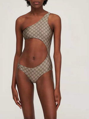 Gucci 695817 GG stretch jersey swimsuit G65937 - S - View 1