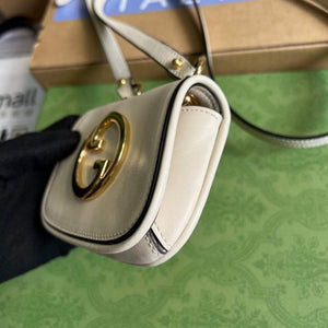 Gucci 698635 Gucci Blondie Mini card case wallet White - Default Title - View 7