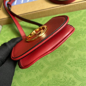 Gucci 698635 Gucci Blondie Mini card case wallet Red - Default Title - View 6
