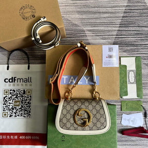 Gucci 698643 Gucci Blondie mini bag White - Default Title - View 1