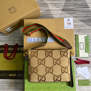 Gucci 699130 Jumbo GG Messenger Bag - Default Title - View 2