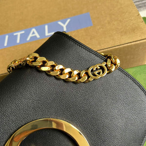 Gucci 699268 Blondie shoulder bag Black leather - Default Title - View 6