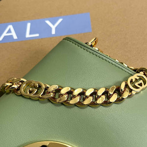 Gucci 699268 Gucci Blondie Shoulder Bag Light green leather - Default Title - View 6