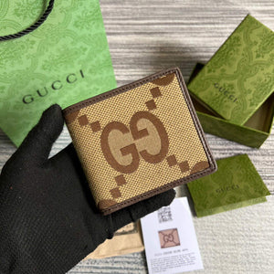 Gucci 699308 Jumbo GG Wallet Brown - Default Title - View 1