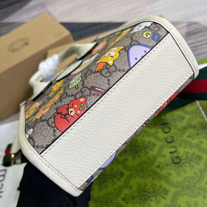 Gucci 699406 Gucci animal print mini tote bag - Default Title - View 6