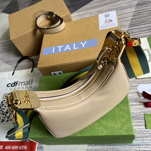 Gucci 699409 Gucci Attache small shoulder bag Khaki - Default Title - View 6