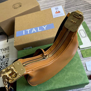 Gucci 699409 Gucci Attache small shoulder bag Dark orange - Default Title - View 8
