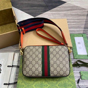 Gucci 699439 Ophidia GG Small Crossbody Bag Bright orange - Default Title - View 2