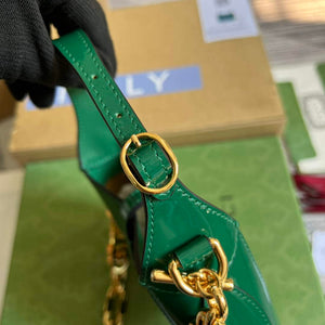 Gucci 699651 Jackie 1961 Mini Shoulder Bag Green - Default Title - View 6