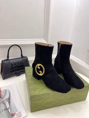 Gucci 701706 Blondie Women's Ankle Boot G60037 - 35 - View 1