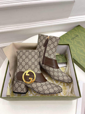 Gucci 701706 Blondie Women's Ankle Boot G60035 - 35 - View 6