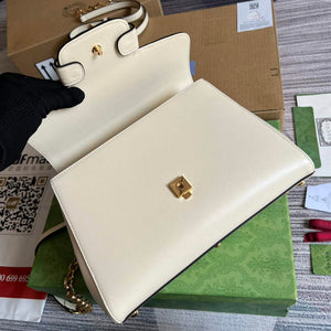 Gucci 702049 Horsebit 1955 Medium Bag White - Default Title - View 7