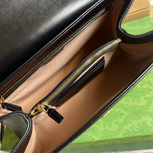 Gucci 702049 Horsebit 1955 Medium Bag Black - Default Title - View 8