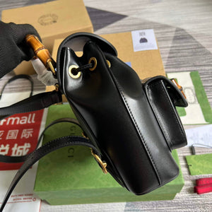 Gucci 702101 Bamboo backpack Black - Default Title - View 2