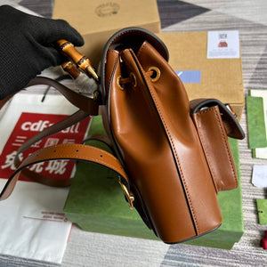 Gucci 702101 Bamboo backpack Brown - Default Title - View 3
