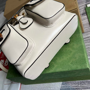 Gucci 702101 Bamboo backpack white - Default Title - View 6