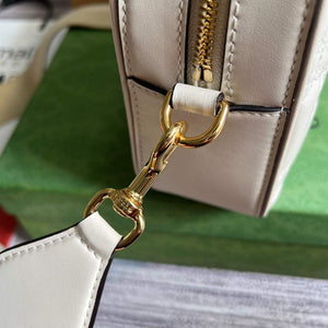 Gucci 702234 GG Matelass¨¦ Leather Shoulder Handbag White - Default Title - View 8