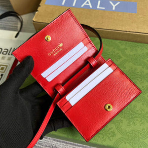 Gucci 702248 Adidas x Gucci card case with Horsebit - Default Title - View 7