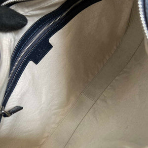 Gucci 702823 Gucci Attache large shoulder bag Beige and blue - Default Title - View 8