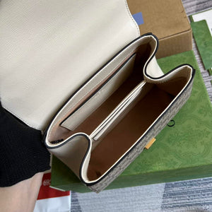Gucci 703848 Gucci Horsebit 1955 Mini Bag Beige White - Default Title - View 8