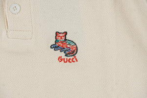Gucci 713997 Cotton jersey polo with animal print Men's G66734 - S - View 4