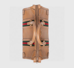 Gucci 715772 Small top handle bag with Double G Brown - Default Title - View 5