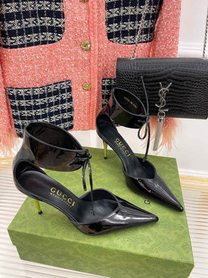 Gucci 717159 Women's high heel patent pump G56300 - 35 - View 1