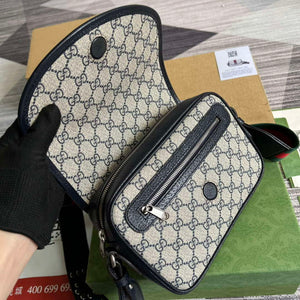Gucci 722117 Ophidia Mini Gg Shoulder Bag Blue - Default Title - View 6