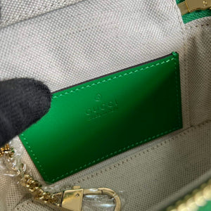 Gucci 723770 GG Matelass¨¦ Top Handle Mini Bag Green - Default Title - View 9
